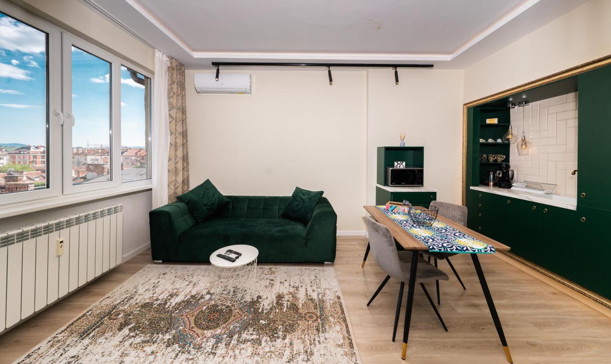 Heart Of The City Center Lux Apartment2 With View Sofia Esterno foto